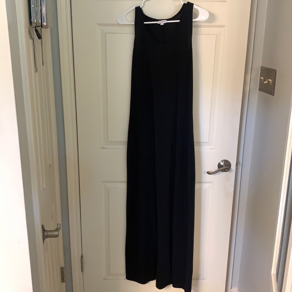 Lularoe black tank maxi dress - Dani
